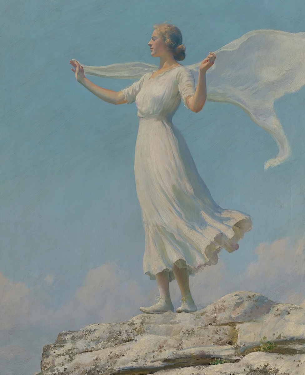 Charles Courtney Curran, The South Wind, 1917